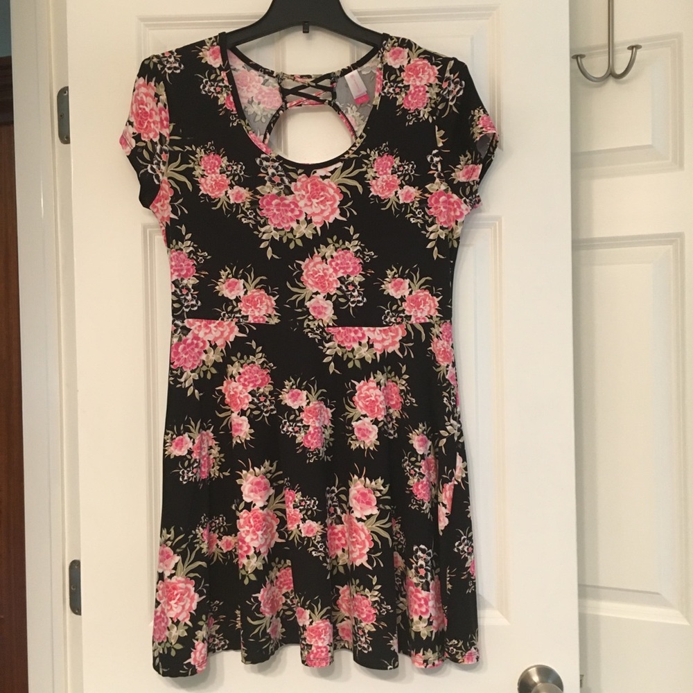 Cute & Casual Floral-print Dress by No Boundaries